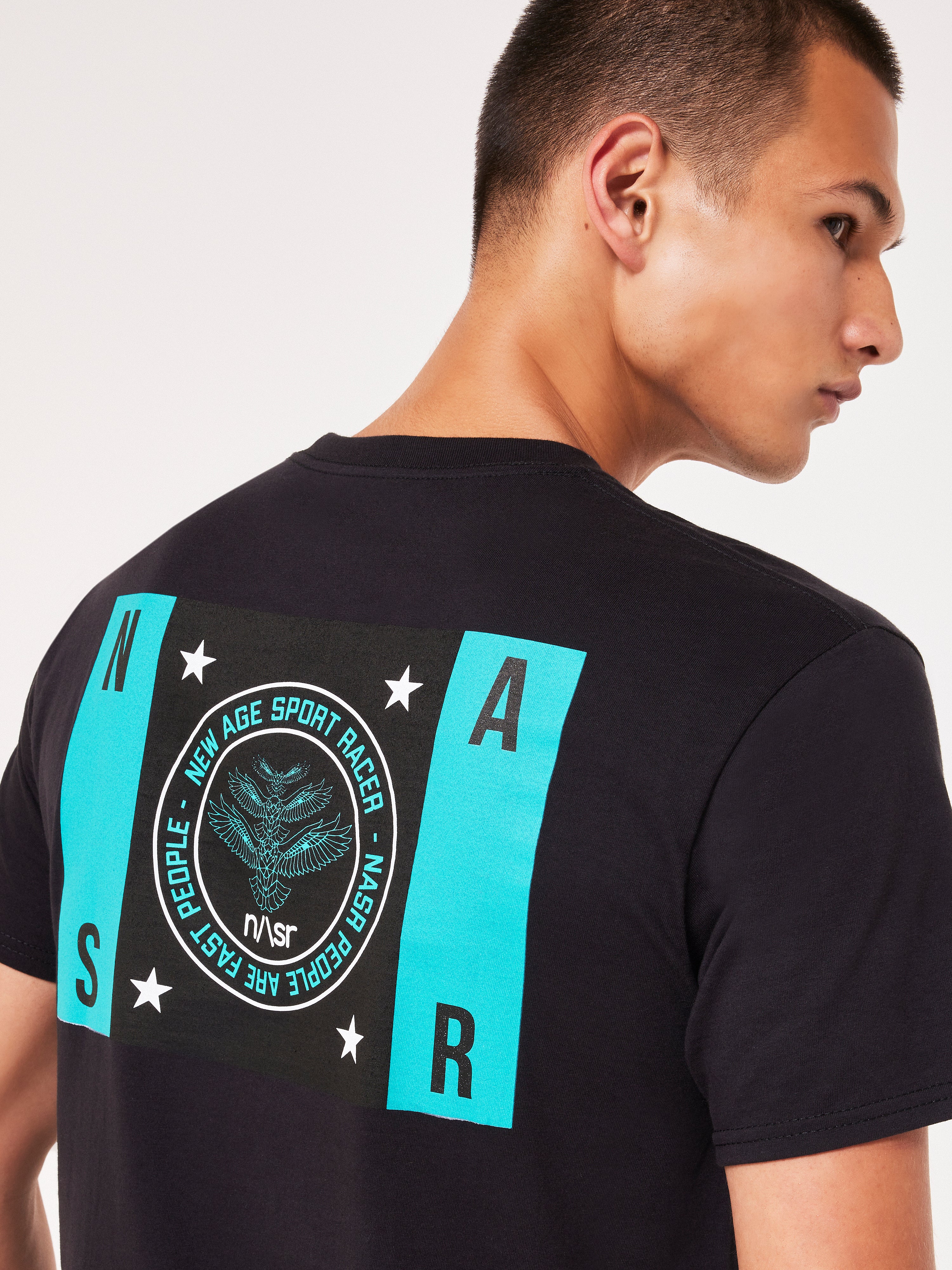 013 GFX FLAG TEE NERA